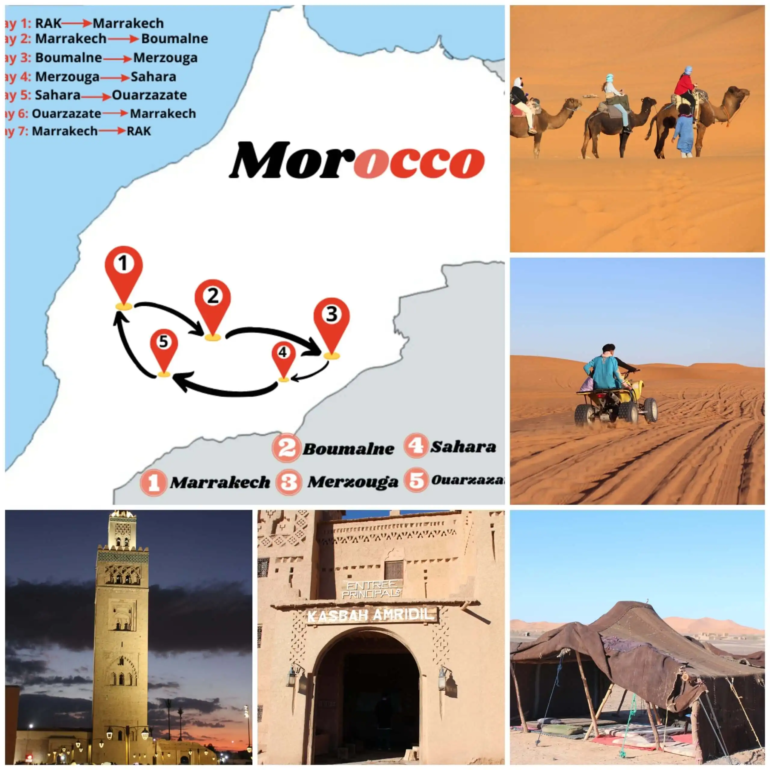 7 day tour from marrakech