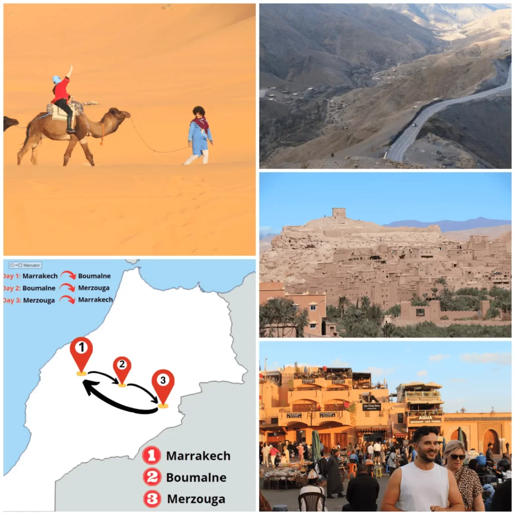 3 day tour marrakech to merzouga