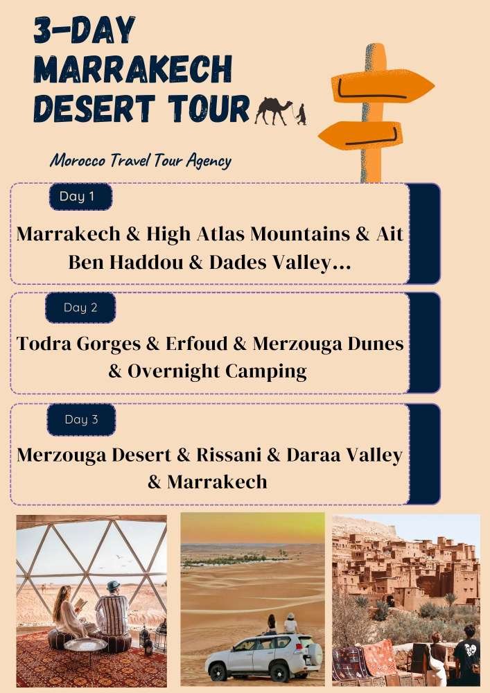 Unique 3-Day Sahara Desert tour Unique 3-Day Sahara Desert tour